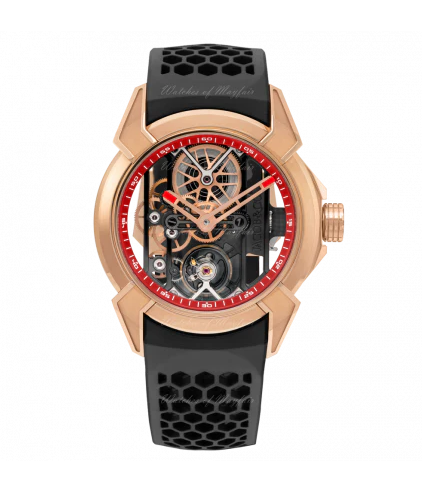 Jacob & Co Replica watch Epic X Rose Gold Red Neoralithe Inner Ring 44 mm EX100.43.PS.RW.A